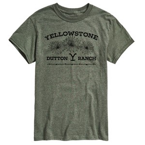Men's - Yellowstone - Yellowstone Wildflowers Short Sleeve Graphic T-Shirt - 1 of 4