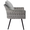 Modway Endeavor Outdoor Patio Wicker Rattan Armchair - 2 of 4