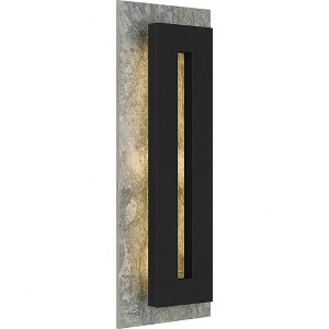 Quoizel Lighting Tate 1 - Light Sconce in  Earth Black - 1 of 4