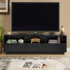 63''Entertainment Center For TVs Up To 75 Inch,Modern Minimalist TV Stand With Wood Drawers,Media Console for Living Room-Maison Boucle - 2 of 4
