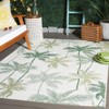 Courtyard CY8354 UV & Stain Resistant Non-Shedding Power Loomed Indoor/Outdoor Rugs - Safavieh - 2 of 4