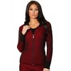 Women's Two Tone Ribbed Cardigan - Angel Apparel - 3 of 4