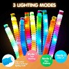 Joyfy 9 Pack Glow Sticks Party Favors,Light Up Pop Tubes Glow Necklaces Bracelets Party Supplies Birthday Gifts, Easter Basket Christmas Halloween - 3 of 4