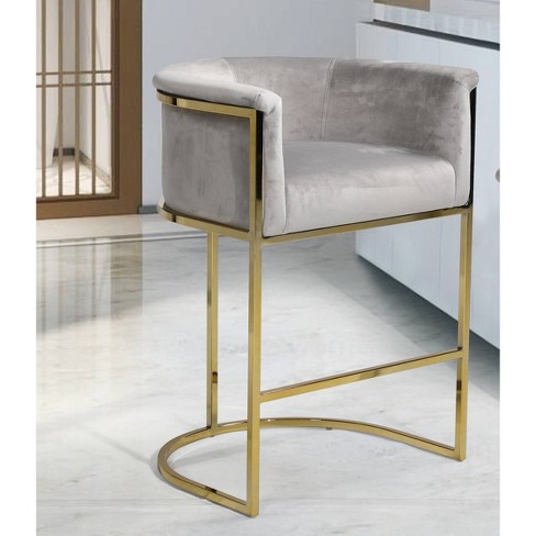 Grey and gold bar stools new arrivals