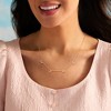 Ross-Simons 0.25 ct. t.w. Diamond "Mama" Station Necklace in 18kt Gold Over Sterling - 2 of 3