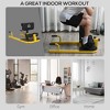 Dexmalle Deep Sissy Squat Machine Home Gym Fitness Equipment, Yellow  On-Site - 4 of 4