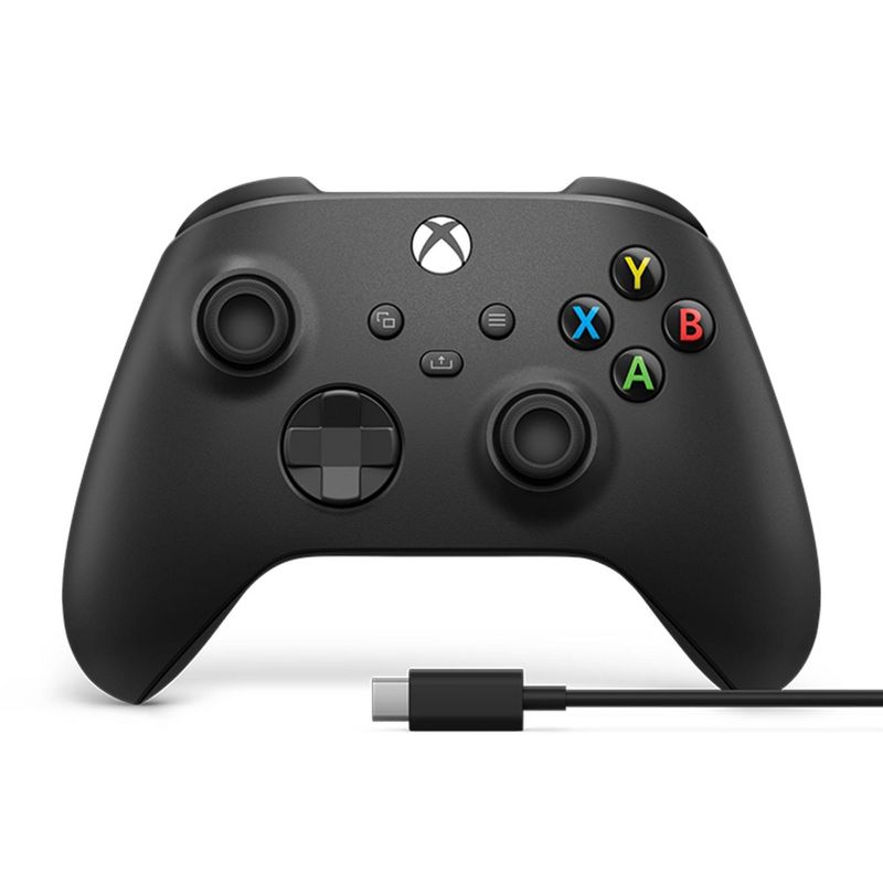 Xbox Wireless Controller + USB-C Cable for Xbox One/Series X|S, 1 of 6