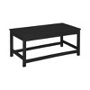 WestinTrends 3pc Outdoor Patio Adirondack Coffeet Table and Side Tables set - 3 of 4