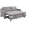 VYNXARIA 69inch 3 in 1 Convertible Queen Sleeper Sofa Bed, Modern Fabric Loveseat Futon Sofa Couch with Pullout Bed - 4 of 4