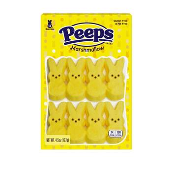 Peeps Easter Yellow Bunnies - 4.5oz/12ct