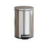 Racxily Bathroom Trash Can, 3.1 Gallon, Stainless Steel Round Step on Garbage Bin, Silver - 2 of 4