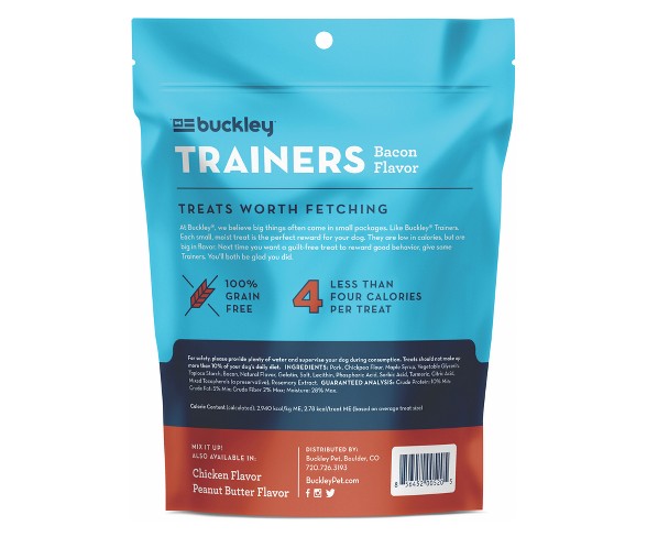 Buckley Trainers Bacon Dog Treats - 6oz