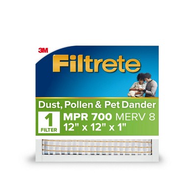 Filtrete 700 MPR Dust Pollen and Pet Dander Electrostatic Air Filter