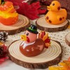 Joyfy 18PCS Thanksgiving Rubber Ducky Bath Toys, Thanksgiving Party Favor Gifts, Fun Rubber Bath Duck Toys for Kids & Toddlers Boys Girls - 3 of 4