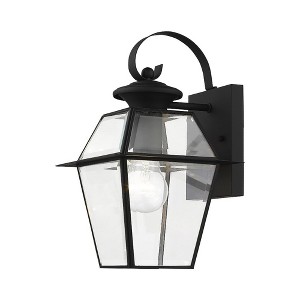 Livex Lighting Westover 1 - Light Wall Light in  Black - 1 of 2