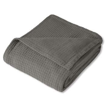 100% Cotton Blanket, Grand Luxury Breathable Houndstooth Woven Design by Sweet Home Collection™