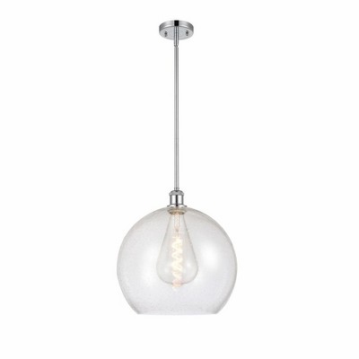 Athens - 1 Light Pendant In Industrial Style-16.38 Inches Tall and 13.75 Inches Wide