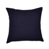 20" Blue Geometric Cotton Blend Throw Pillow With Embroidery - 4 of 4
