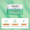 The Honey Pot Company 100% Organic Cotton Cover Cooling Herbal Infusion Regular Liners - 30ct - 4 of 4