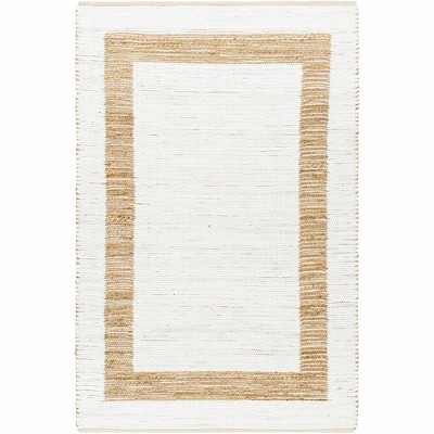 Hauteloom Ghita Recycled White Jean Rug