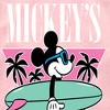 Girls' - Disney - Mickey & Friends Shirt Tail Raglan Graphic T-shirt - 2 of 4
