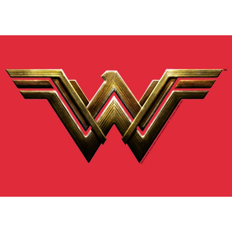 Men's Zack Snyder Justice League Wonder Woman Logo Sweatshirt, 2 of 5