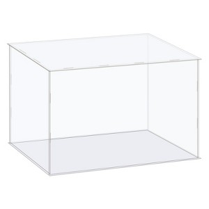 Unique Bargains Acrylic Dustproof Protection Showcase for Collectibles Display 1 Pcs - 1 of 3