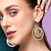 SOHI Women's California Gold Party Drop Earring - 3 of 4
