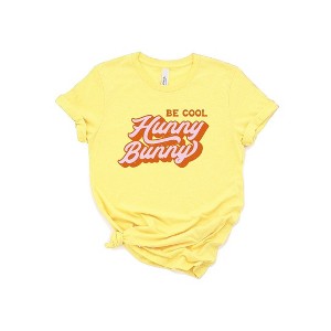 Simply Sage Market Women's Be Cool Hunny Bunny Short Sleeve Graphic Tee - 1 of 3