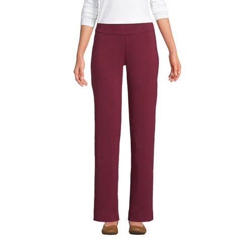 Lands' End Women's Tall Starfish Mid Rise Slim Leg Elastic Waist Pull On  Pants : Target