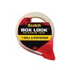 Scotch Box Lock Shipping Tape 1.88in x 54.6yd: Clear Packing & Moving Tape for Boxes, 1966in Length - 2 of 4