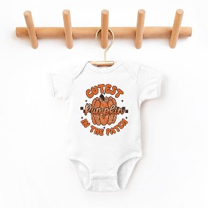 The Juniper Shop Cutest Pumpkin Leopard Print Baby Bodysuit - 1 of 2