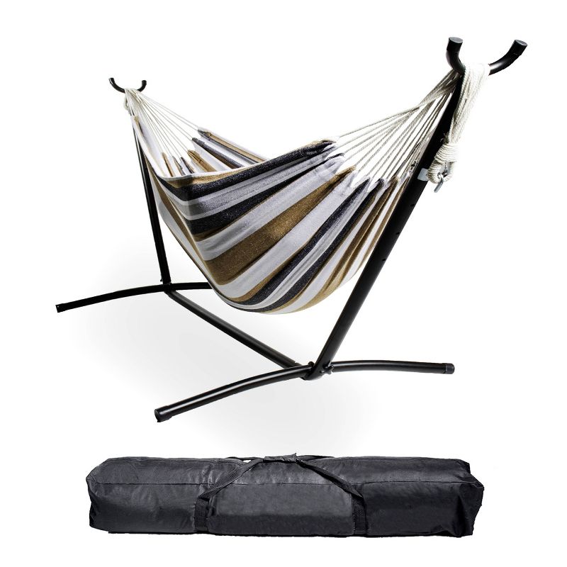Two Person Hammock with Stand - Backyard Expressions
, 1 of 8