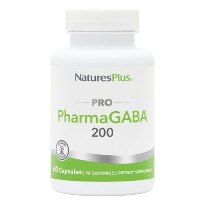 Pro Pharma GABA-200 mg by Nature's Plus  -  60 Capsule