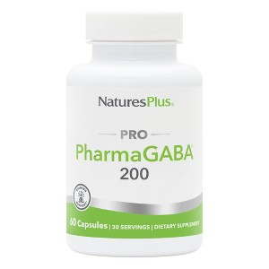 Pro Pharma GABA-200 mg by Nature's Plus  -  60 Capsule - 1 of 3