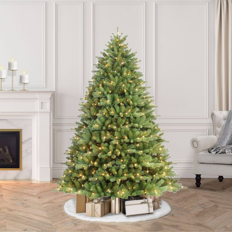 6.5ft Pre-lit Artificial Christmas Tree Davenport Fir, 5 of 6
