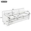 NicBex Couches for Living Room 31.9" Comfy Cloud Sofa Upholstered Oversized Single Armchair Sofa with Cushion - 4 of 4
