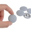 Unique Bargains Round Metal Sewing Cloth Covered Button 10 Pcs - 4 of 4