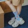 Anna-Kaci 3-Pair Soft Knit Crew Socks Set with Sweet Heart Pattern, Breathable Fabric and Everyday Essential Design - 2 of 3
