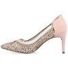 Journee Collection Womens Kalani Pointed Toe Mid Heel Pumps - 2 of 4
