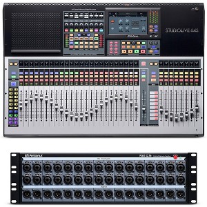 PreSonus StudioLive 64S 64-Channel Mixer Package With NSB 32.16 Network Stage Box - 1 of 4