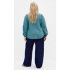 Women's Plus Size Mysteria Shirt - french blue | CITY CHIC - 3 of 4