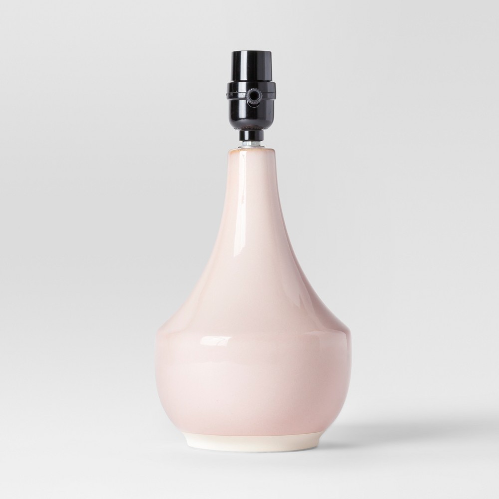 Photos - Floodlight / Street Light Montreal Wren Small Lamp Base Blush - Threshold™: Ceramic, No Assembly, ETL Listed