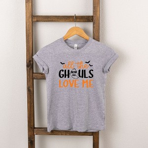 The Juniper Shop All The Ghouls Love Me Bats Youth Short Sleeve Tee - 1 of 3