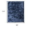 Blue Shag Hand Tufted Area Rug - 3 of 4