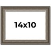 PosterPalooza | Photo Size Weathered Black Picture Frame - UV Acrylic, Foam Board Backing, Hanging Hardware - 2 of 4
