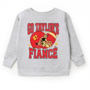 Go Taylor's Fiancé Sparkle - Kids Toddler Sweatshirt and Kids Youth Sweatshirt - 1 of 2