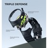 Dexnor for Samsung Galaxy Watch 6 Classic Band [47mm] [43mm],Galaxy Watch 6 Band [40mm] [44mm],[Raised Bezel & Snap-on] Rugged Shockproof Case - 3 of 3