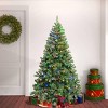 National Tree Company First Traditions 6' Pre-Lit LED Sagamore Artificial Christmas Tree Multicolor Lights - 2 of 3
