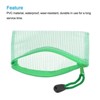Unique Bargains PVC Waterproof Mesh Zipper Home Office Travel File Bag 6 Pcs - 3 of 4